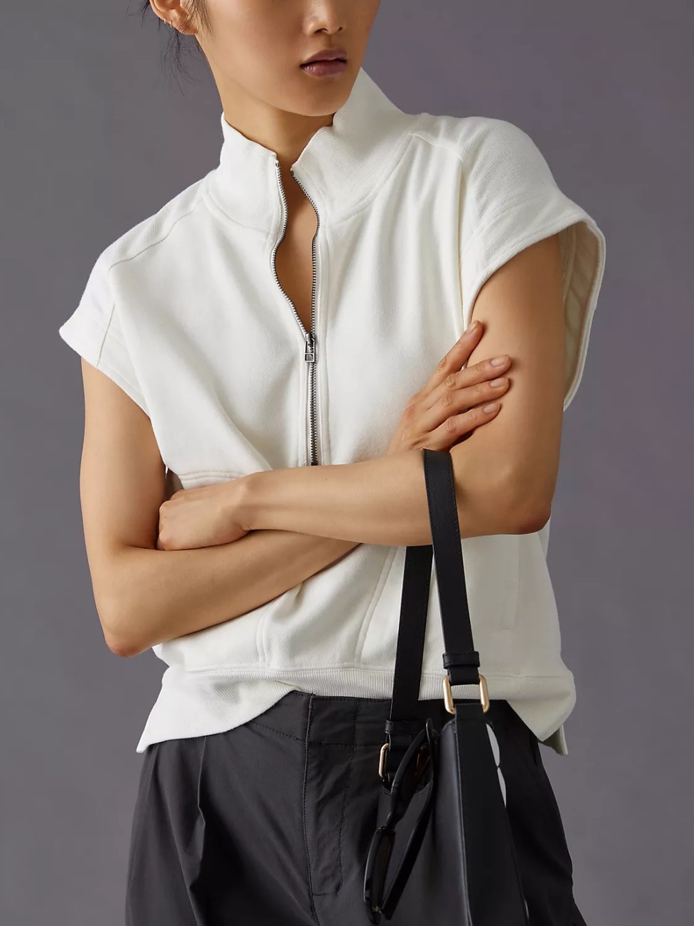 Daily Practice by Anthropologie The Sherwood Half Zip Top